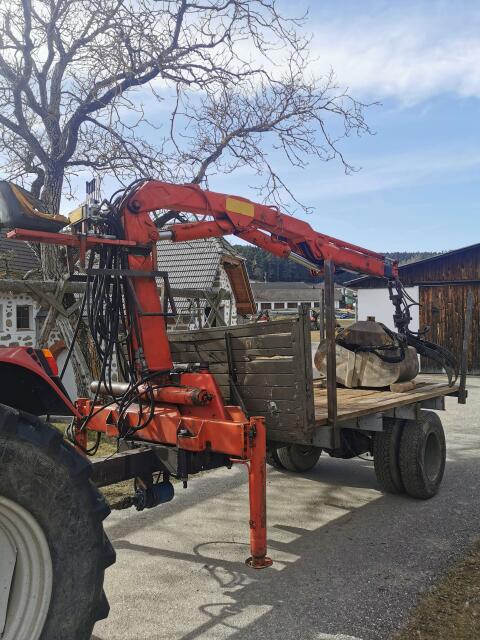 Kranwagen Eigenbau mit Palfinger Kran PK 6700