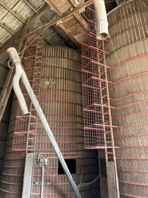 Getreidelagersilos, Trocknungssilos, Trocknungsanlage