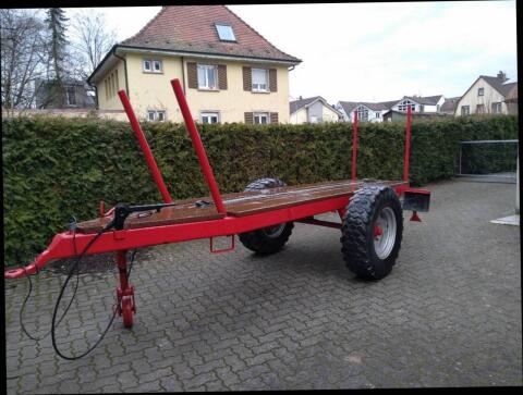 Holztransportanhänger