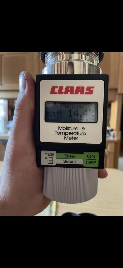 Claas Feuchtigkeitsmessgerät