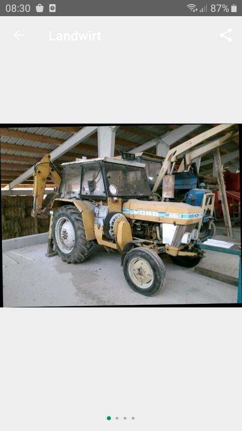 Traktorbagger Ford 2610