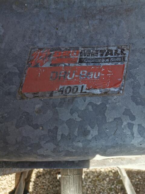 Schiebetruhe Dru-Metal 100 l, verzinkt