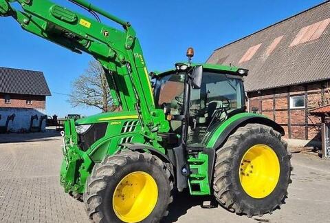 2017 John Deere 6130R mit Frontlader und Fronthydraulik