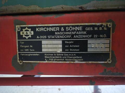 Kirchner Miststreuer Triumph 2.8 t