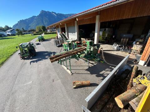 Mobile Brennholzaufbereitung