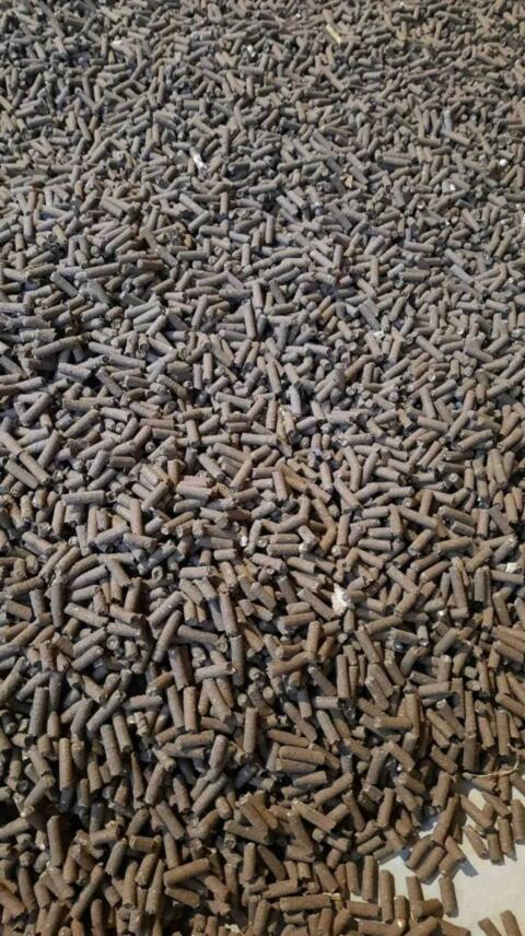 Hühnermist-Pellets