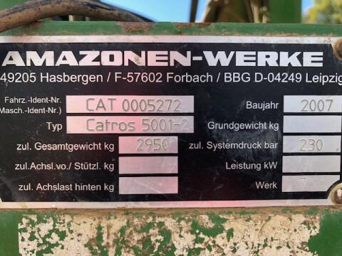 Verkaufe Amazone Catros Kurzscheibenegge 5m, BJ 2007