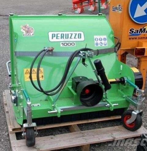 PERUZZO KOALA 1000 Heckmähwerk 32 Messer 600L hydr. Korb