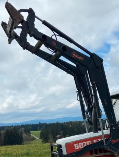 Suche vollhydraulischen Frontlader Steyr 8070