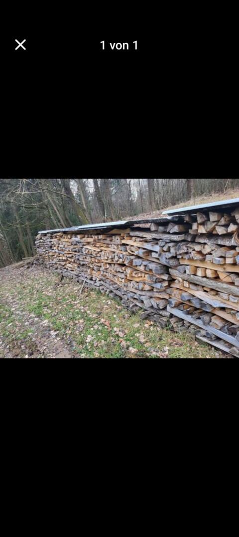Brennholz Esche