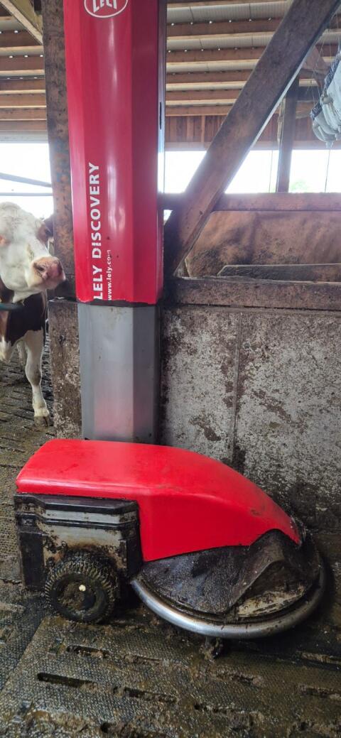 Lely Discovery Spaltenroboter Spaltenschieber