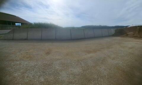 Fahrsilo, Traunsteinsilo, Beton-wand