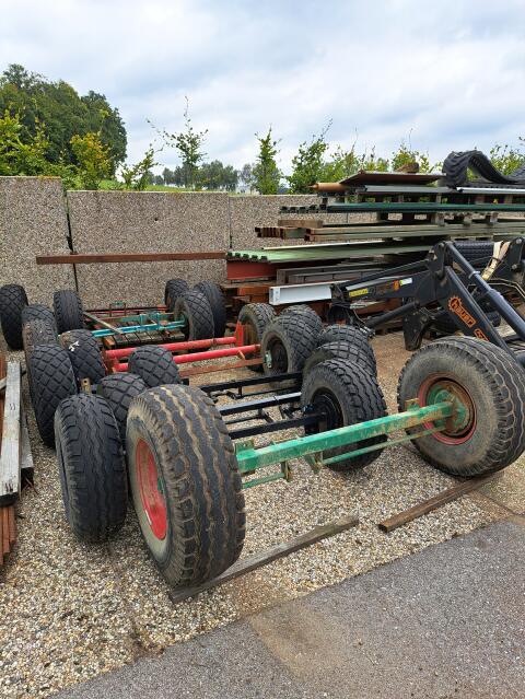 Achsen Ladewagen Steyr Hamster, Pöttinger