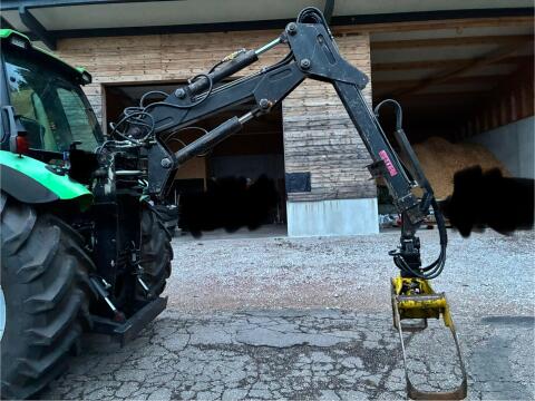 Ritter DK 4.5 Forstkran/Rückekran mit Schnellwechselsystem