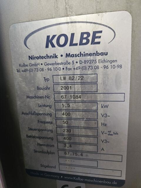 Fleischwolf Kolbe LW 82/22