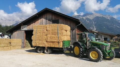 Stroh Quaderballen
