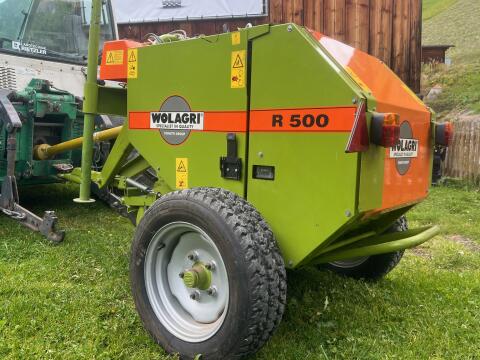 Wolagri Rundballenpresse R 500 mit Wickler zu verkaufen