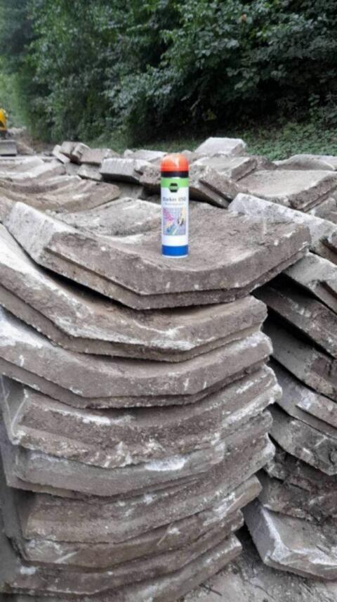 Betonhalbschalen