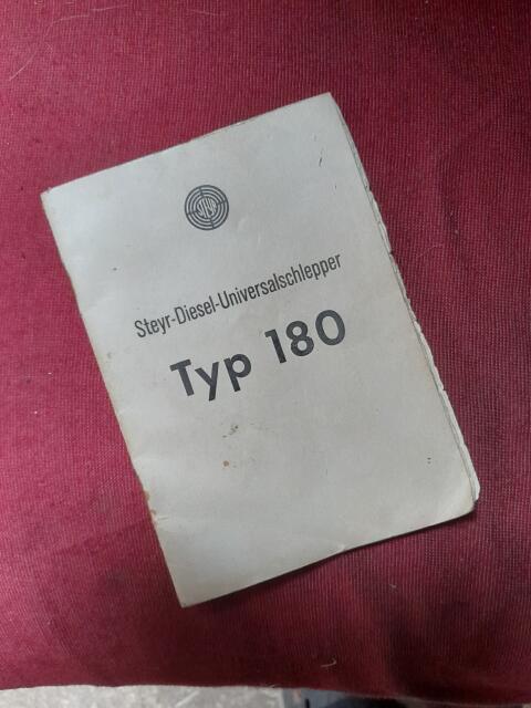 Steyr 180 30 PS Typenschein