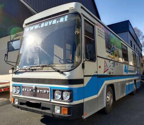 Multifunktionaler Präventions-Bus mit Sonderausstattungen