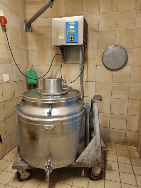 Milchtank inkl. Kühler