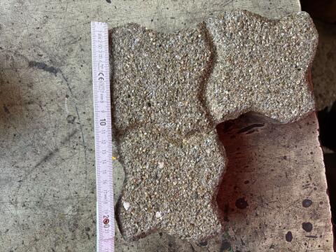 Beton Wellenpflaster 6 cm