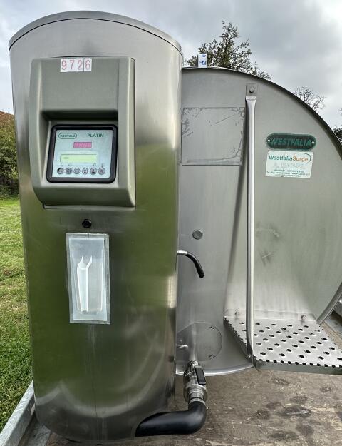 Milchtank Westfalia Platin