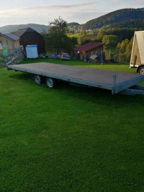 Pkw-Anhänger 3.500 kg Hochedlinger mit Bordwänden