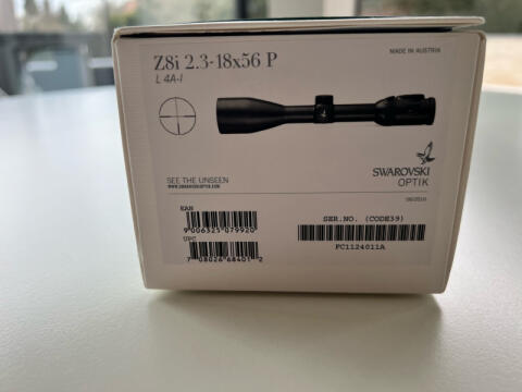 Swarovski Z8i 2,3-18x56 P