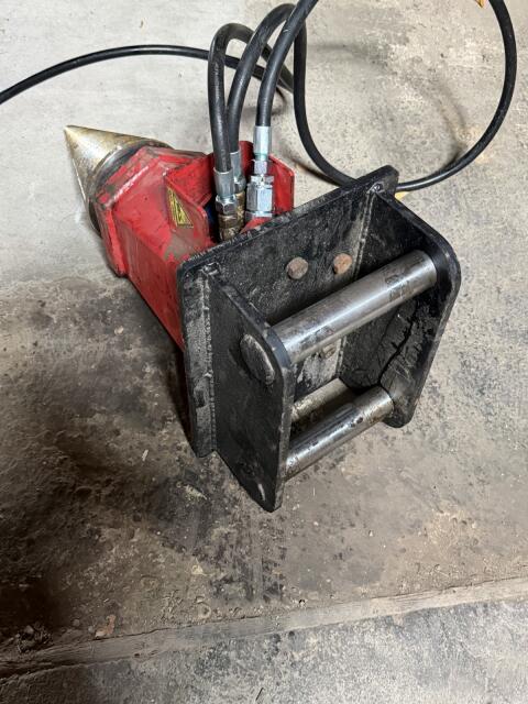 Kegelspalter für Bagger