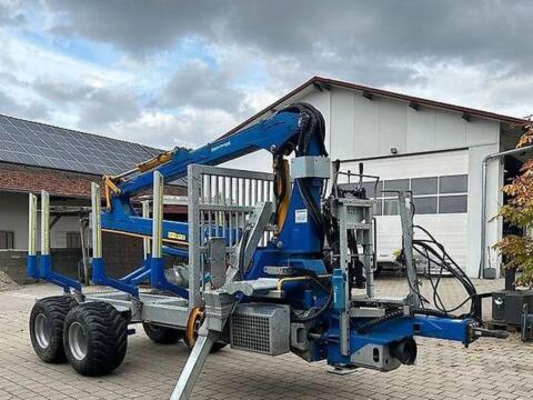 Binderberger RW 12 Alpin + BK 8000 Rückewagen Rückeanhänger