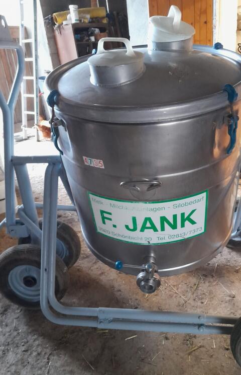 Milchtank inkl. Kühlung