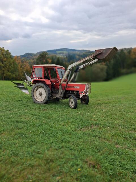 Steyr 650 mit Frontlader
