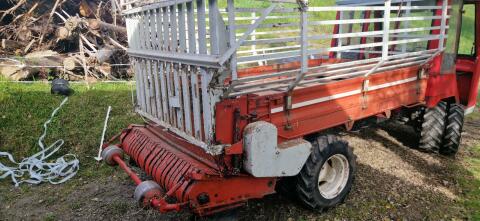 T 3500, Pickup, Gruber, Aufbauladewagen, Lindner, Ladewagen