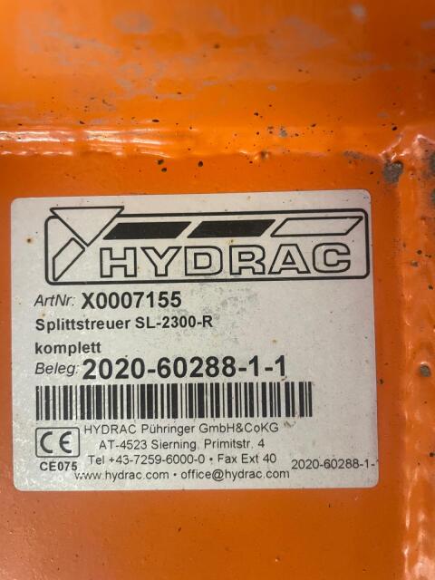 Splittstreuer zu verkaufen, Hydrac SL-2300-R