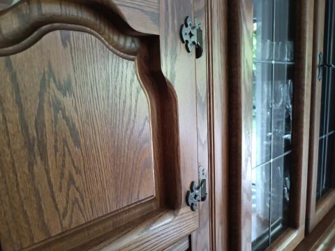 Wohnzimmer Schrank, Buffetschrank, Eiche massiv, Neuzustand