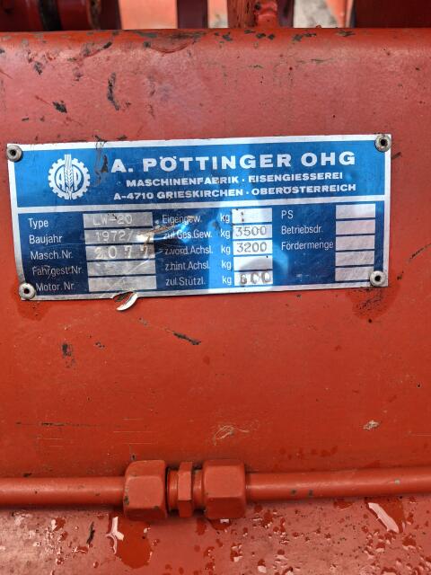 Ladewagen Pöttinger 20