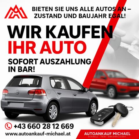 Sie möchten Ihr Auto verkaufen, wir kaufen es in ganz Österreich