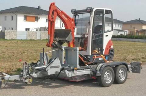 Baggertransporter / Forsttrailer Miller LMT 2600/2/H
