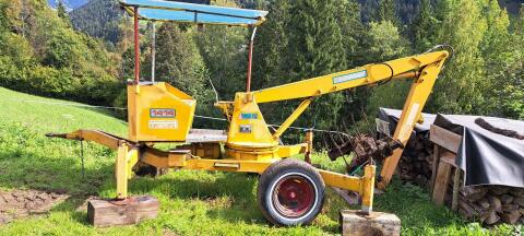 Mistbagger mit Elektro- und Zapfwellenbetrieb