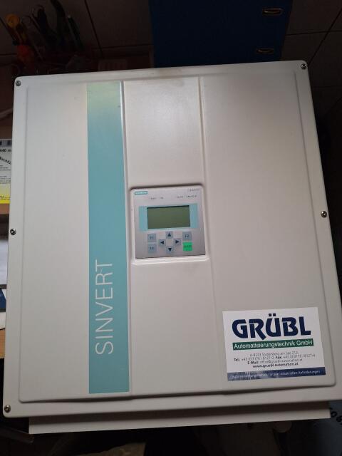 Wechselrichter Siemens Sinvert PVM20