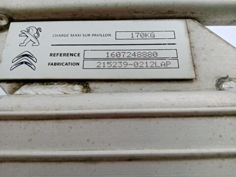 Stabile Aluminium Dachgalerie für Peugeot Expert N1