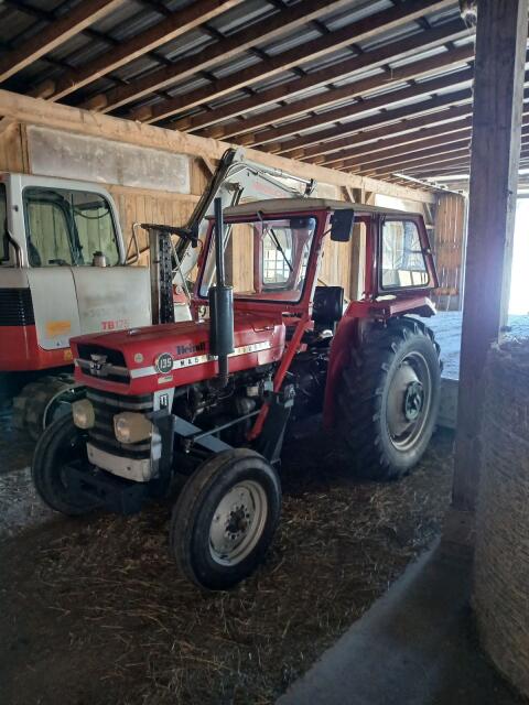 Massey Ferguson 135 mit Frontlader