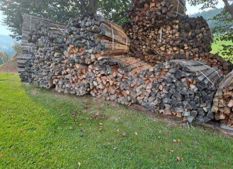 Brennholz, Stückholz trocken hart, Holz, Holzbündel