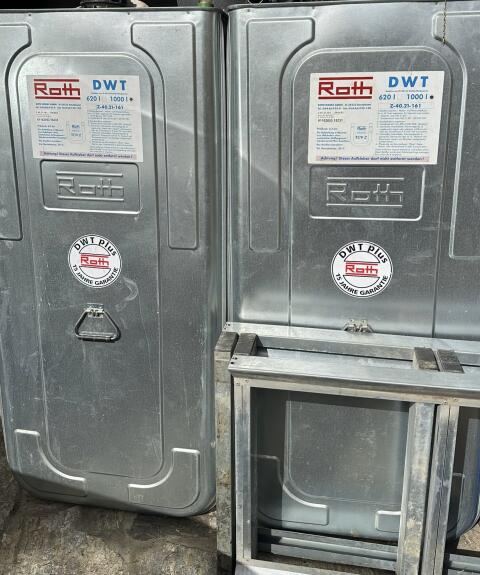Sicherheitstank der Firma Roth (1.000 l)