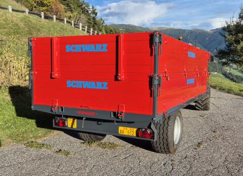Fabrikneuer SCHWARZ Kippanhänger K 60 40