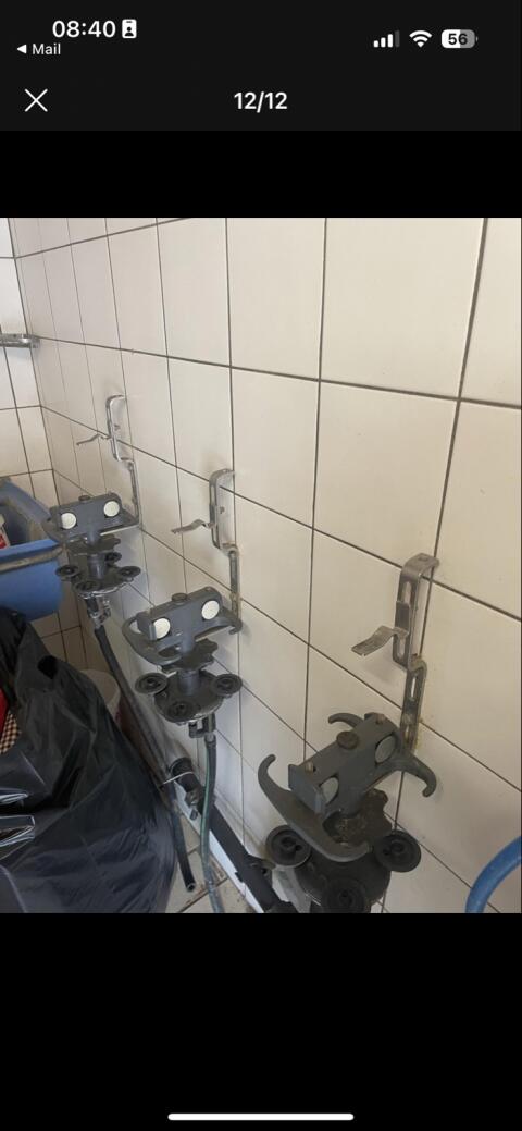 Rohrmelkanlage komplett