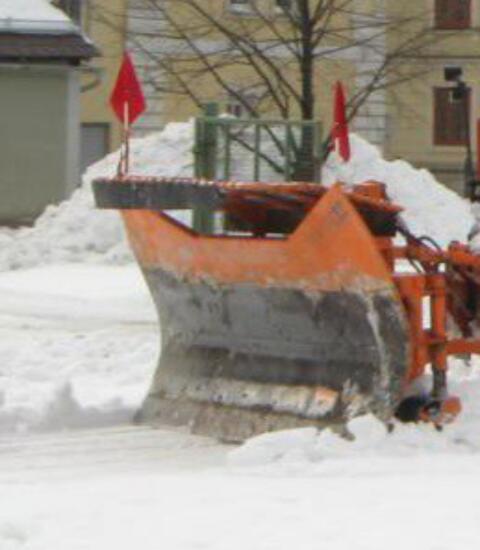 Schneepflug Springer