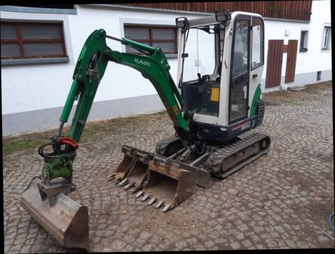 Kubota KX 41 3-V mit Powertilt, Löffelpaket