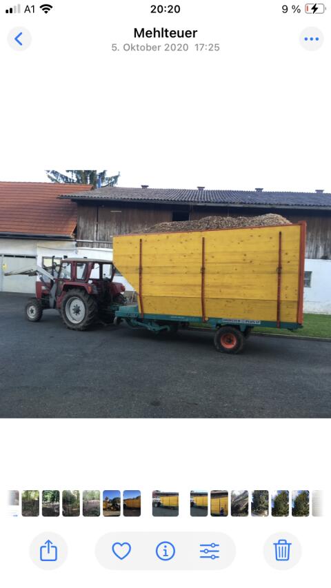 Hackschnitzel Ladewagen Steyr